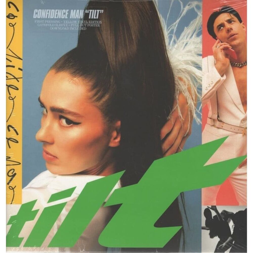 Confidence Man - Tilt - Yellow  LP LP